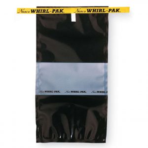 BOLSA NASCO WHIRL-PAK 532 ML -PRETA COM TARJA DE IDENTIFICAÇÃO- B01418WA