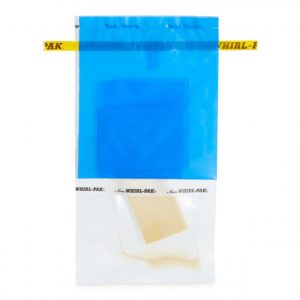 BOLSA NASCO WHIRL-PAK 532 ML -COM ESPONJA POLYSPONGE HIDRATADA E LUVA ESTÉRIL-    B01591WA