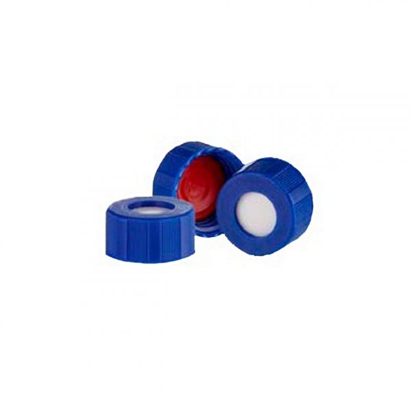 TAMPA AZUL COM ROSCA 9MM COM SEPTO PP