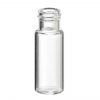 VIAL  MICROGLASS CLEAR COM ROSCA  9MM  12X32MM