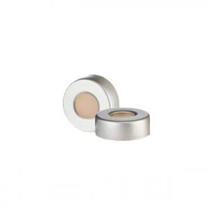 TAMPA EM ALUMINIO PARA VIAL HEADSPACE CRIMP COM SEPTO 2.5mm