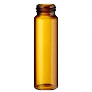 VIAL  MICROGLASS ÂMBAR COM ROSCA    28X95MM TOC ROSCA 24-414