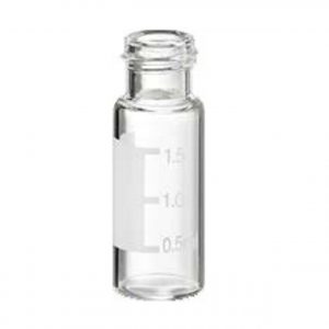VIAL  MICROGLASS COM ROSCA  8MM  12X32MM