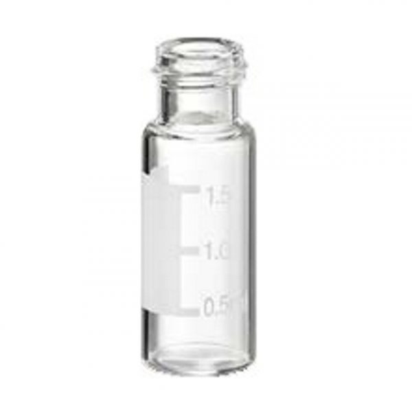 VIAL 1,5ML (2,0ML) TRANSPARENTE (CLEAR) GRADUADO ROSQUEÁVEL
