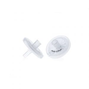 FILTRO SERINGA EM PVDF HIDROFÍLICA 0,45 MICRAS E 13MM