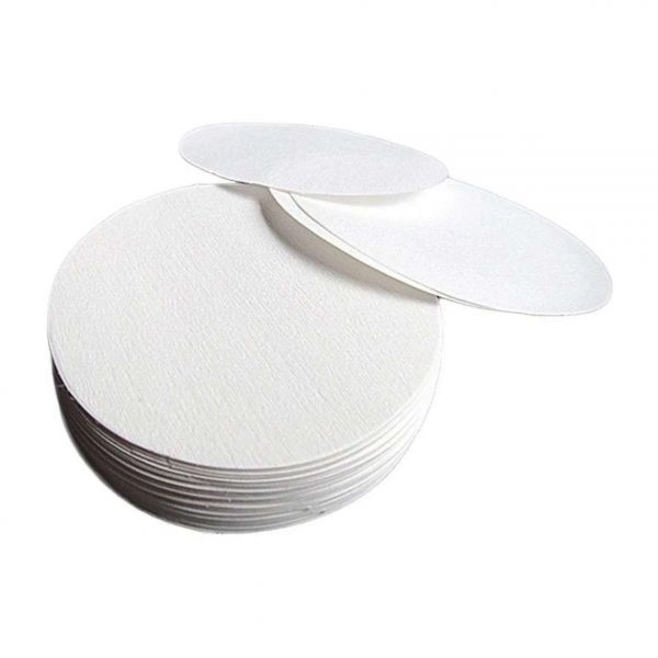 PAPEL DE FILTRO QUANTITATIVO FAIXA PRETA 15 CM DIAM