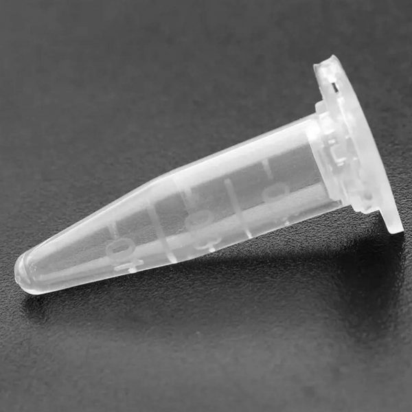 MICROTUBO TIPO EPPENDORF DE 0,5ML COM TAMPA  COR NEUTRO GRADUADO
